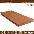 Anti-scratch nature wood grain WPC out door decking lowes flooring sale